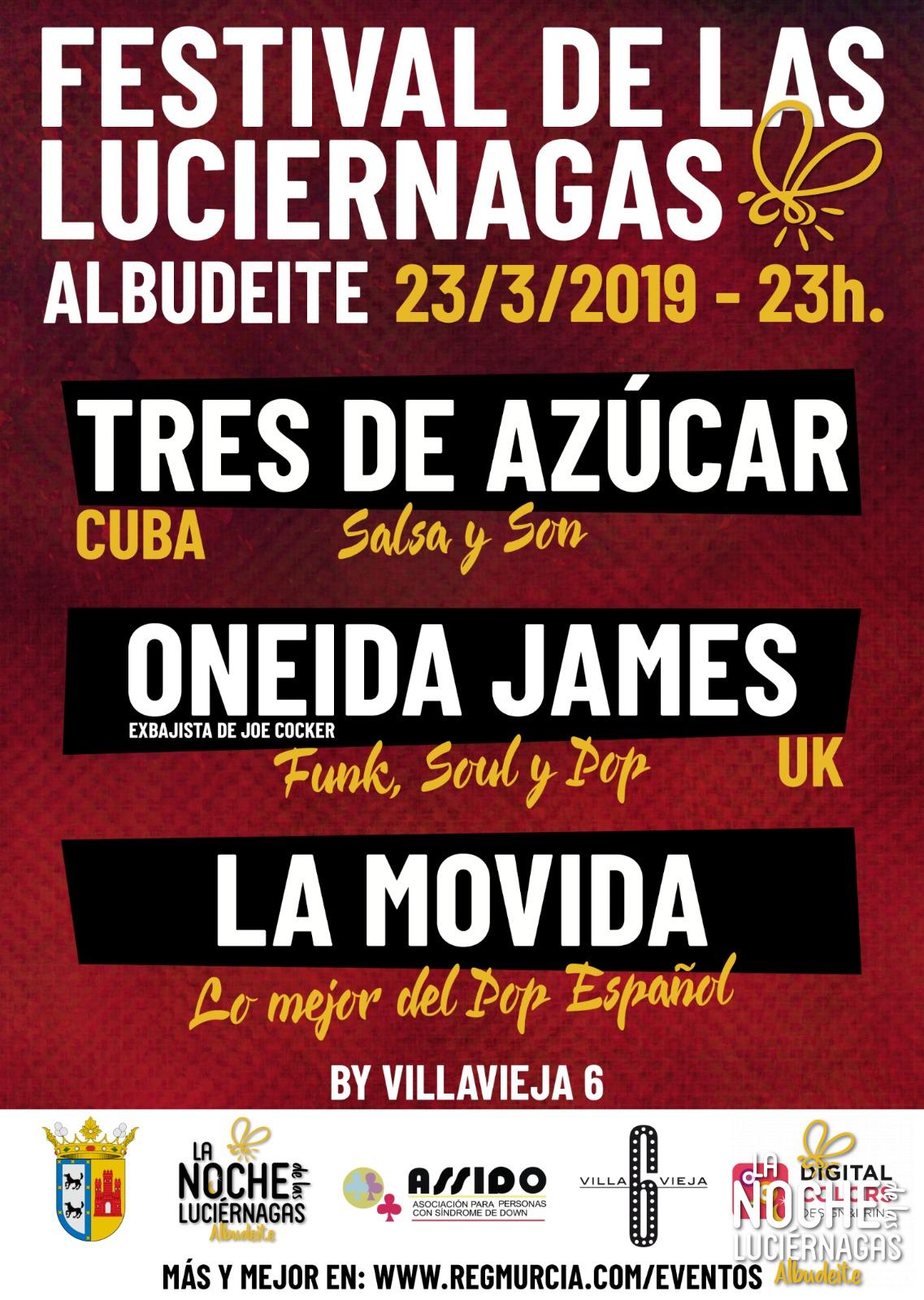 Programación La Noche de las Luciérnagas 2019